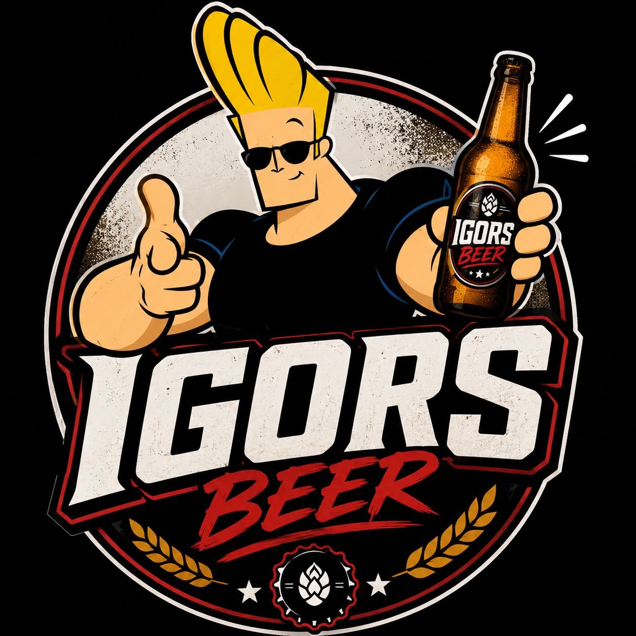 Logo Igor's Beer — Distribuidora & Conveniência
