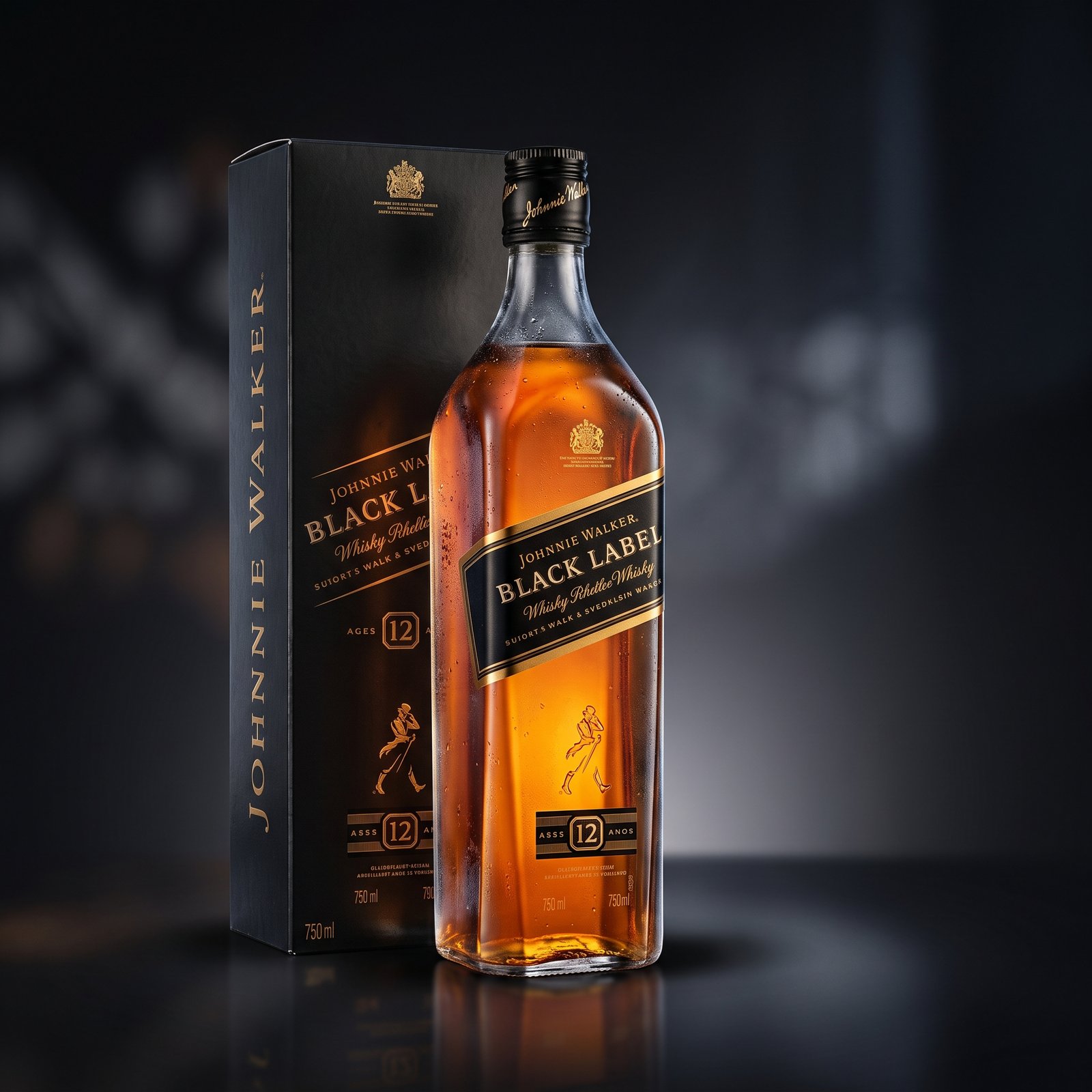 Whisky Johnnie Walker Black Label 12 Anos 750ml